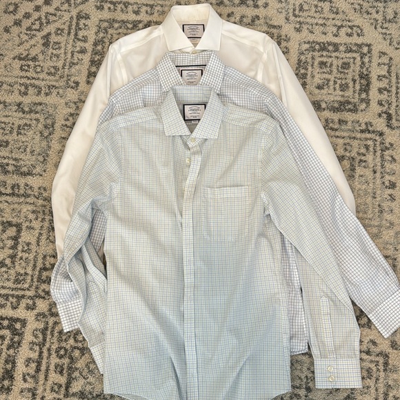 3 Charles Tyrwhitt Dress Shirts - Picture 7 of 7